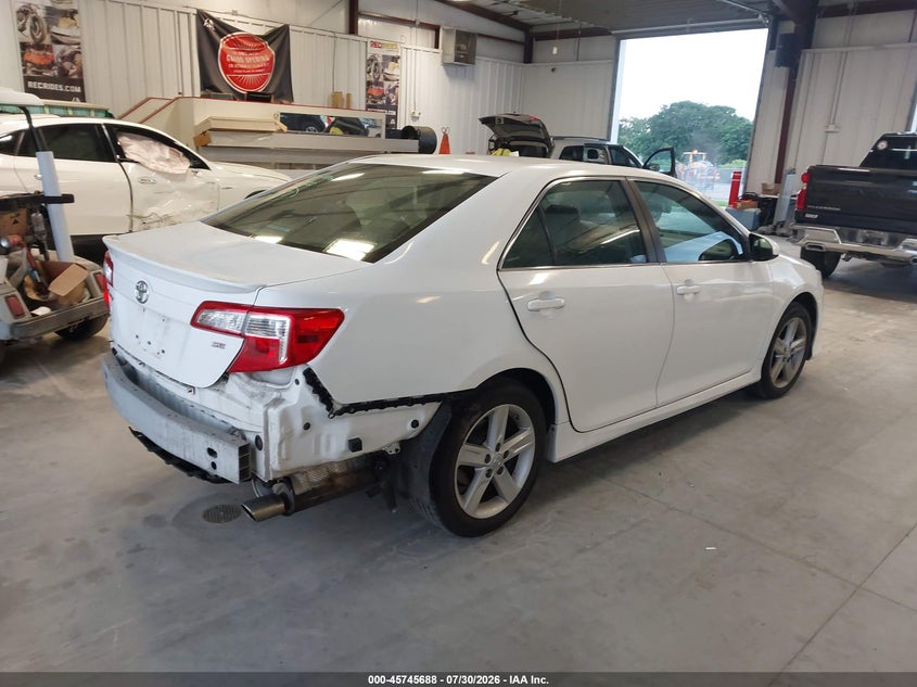 Vin: 4t1bf1fk0du708037, lot: 46244392, toyota camry se 20134