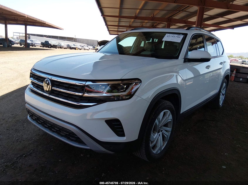 Vin: 1v2jp2ca6pc552660, lot: 46244410, volkswagen atlas 2.0t se w/technology 20232