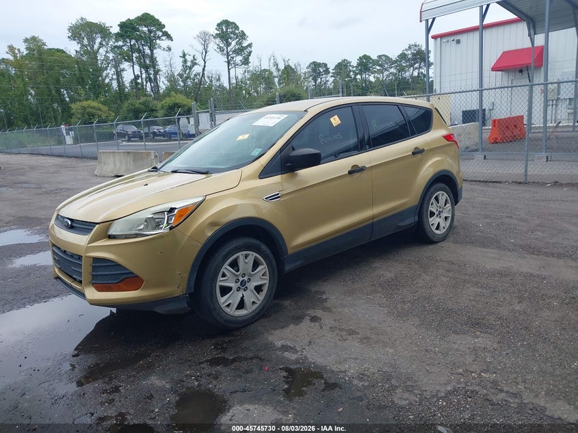 Vin: 1fmcu0f73euc16720, lot: 46244434, ford escape s 20142