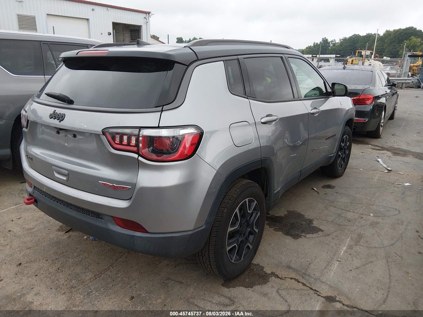 Vin: 3c4njddb5kt668890, lot: 46244441, jeep compass trailhawk 4x4 20194