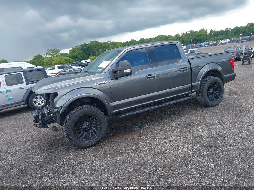 Vin: 1ftew1ep1jfb34899, lot: 46244442, ford f-150 xlt 20182