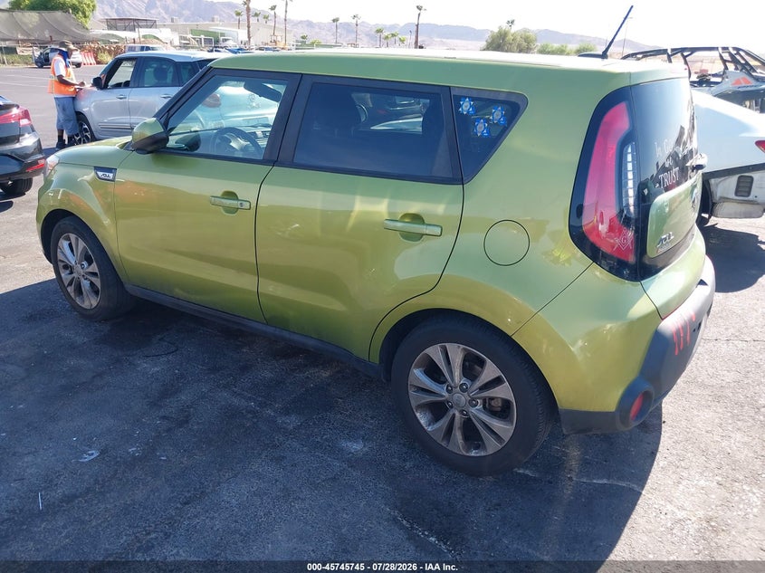 Vin: kndjp3a51f7781896, lot: 46244449, kia soul + 20153
