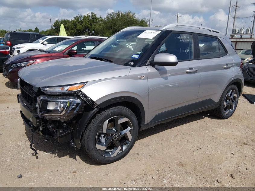 Vin: kmhrc8a36tu475585, lot: 46244462, hyundai venue sel 20262