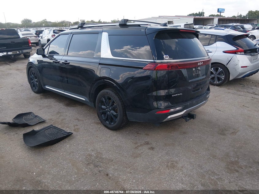 Vin: kndne5h32r6432862, lot: 46244468, kia carnival mpv sx prestige 20243