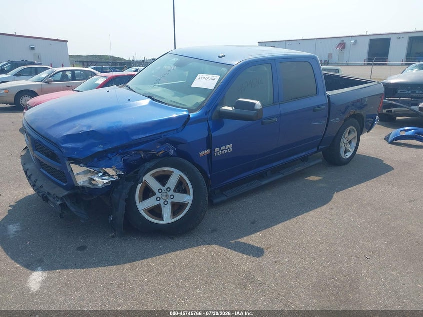 Vin: 3c6rr7kt7gg316215, lot: 46244470, ram 1500 st 20162