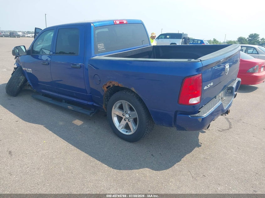 Vin: 3c6rr7kt7gg316215, lot: 46244470, ram 1500 st 20163
