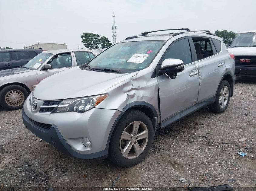 Vin: 2t3wfrev8dw062376, lot: 46244481, toyota rav4 xle 20132