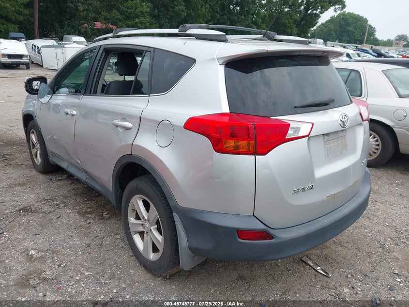 Vin: 2t3wfrev8dw062376, lot: 46244481, toyota rav4 xle 20133