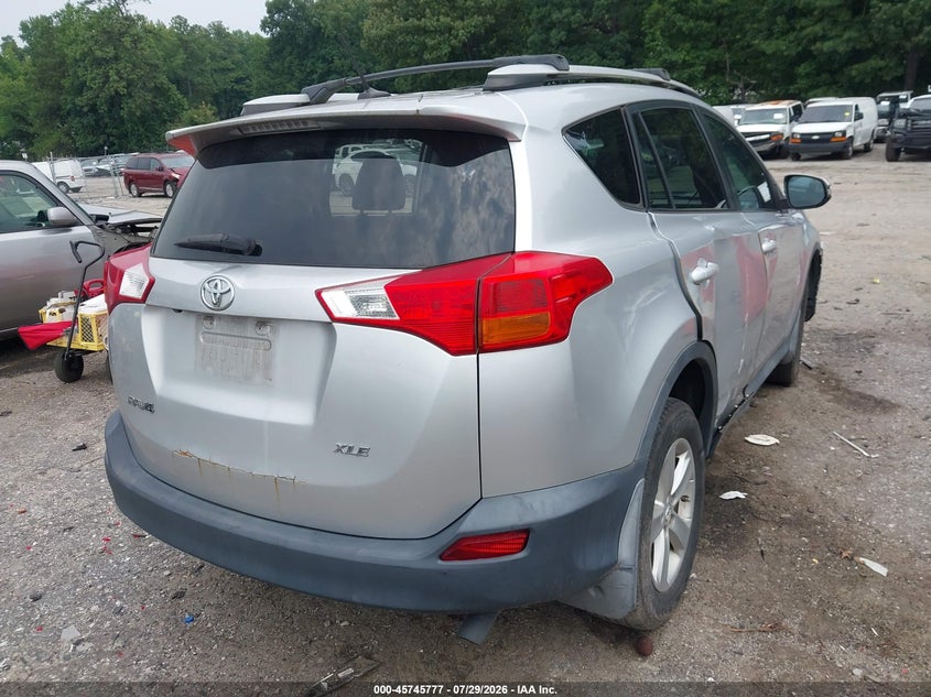 Vin: 2t3wfrev8dw062376, lot: 46244481, toyota rav4 xle 20134