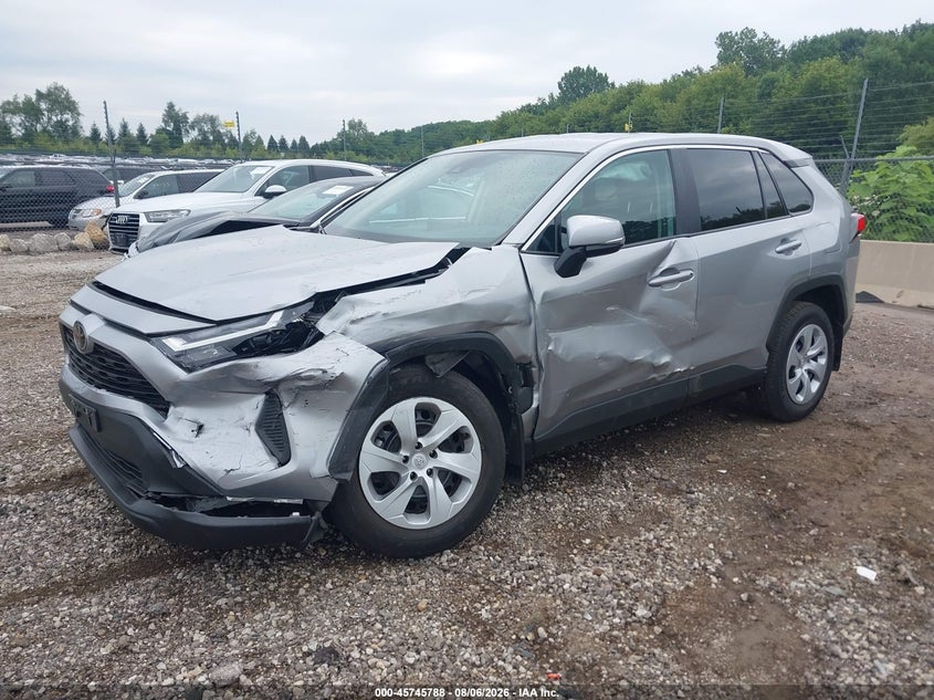 Vin: 2t3g1rfv5sc579781, lot: 46244492, toyota rav4 le 20252