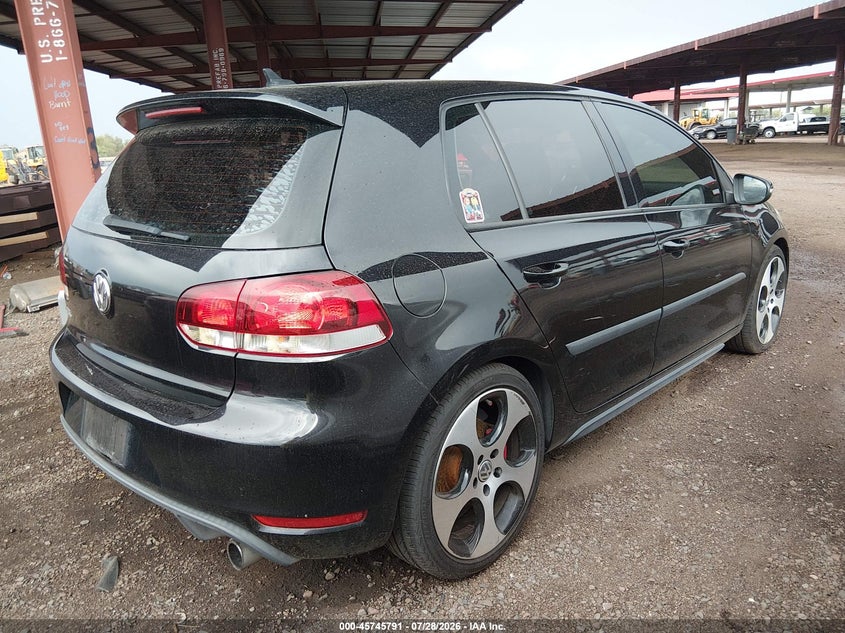 Vin: wvwhv7aj0aw236912, lot: 46244495, volkswagen gti 4-door 20104