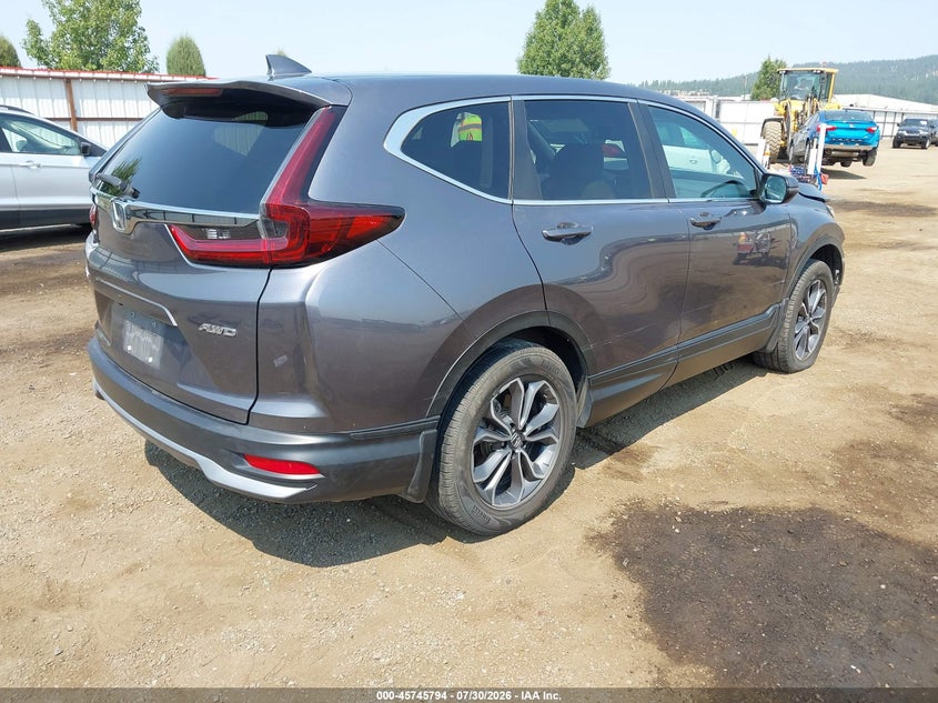Vin: 2hkrw2h87mh646124, lot: 46244498, honda cr-v awd ex-l 20214