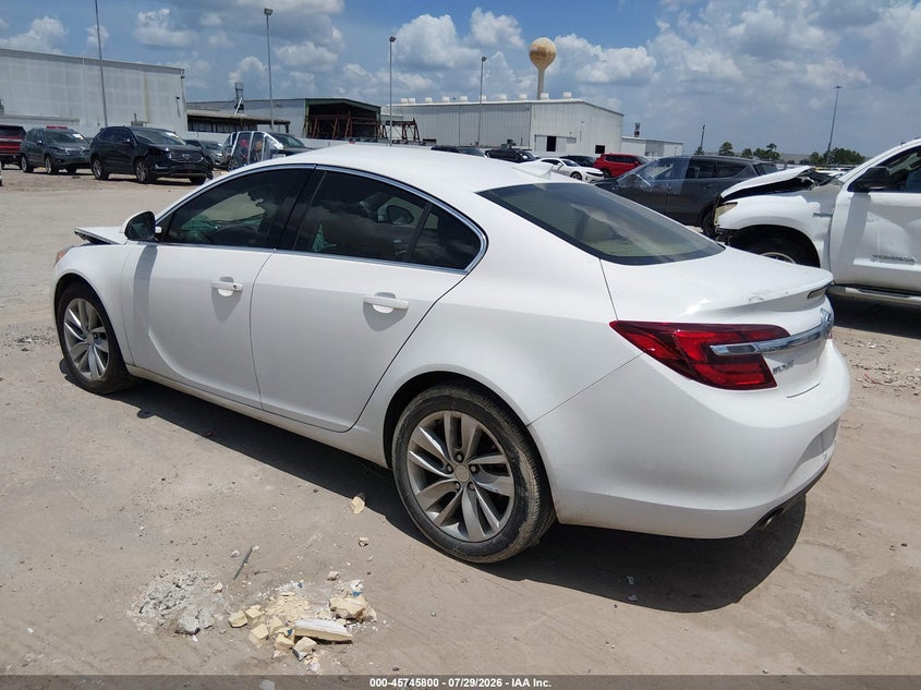 Vin: 2g4gk5ex3f9203924, lot: 46244504, buick regal turbo 20153