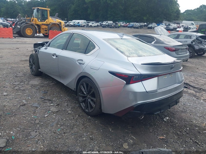 2024 LEXUS IS 350 auction photo 3
