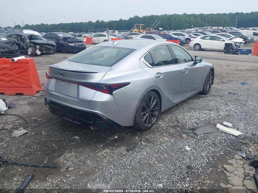 2024 LEXUS IS 350 auction photo 4