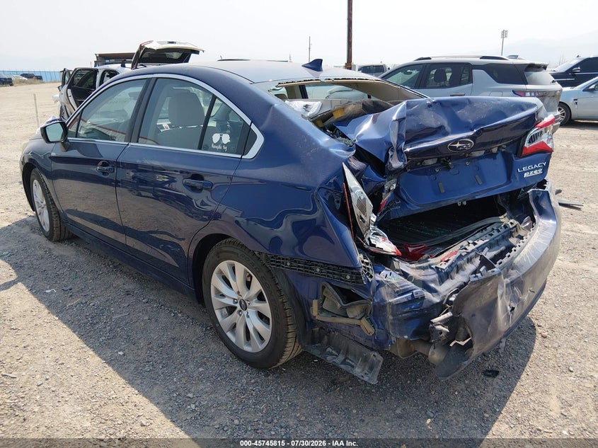 Vin: 4s3bnac69g3052056, lot: 46244519, subaru legacy 2.5i premium 20163