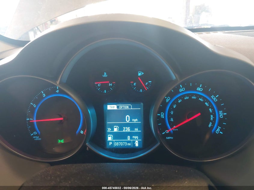 2015 CHEVROLET CRUZE auction photo 7