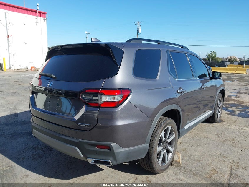 Vin: 5fnyg1h70pb040676, lot: 46244541, honda pilot awd touring 20234