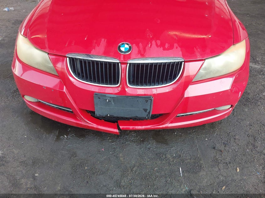 BMW 328I 2008 VIN WBAVA37578NL58939