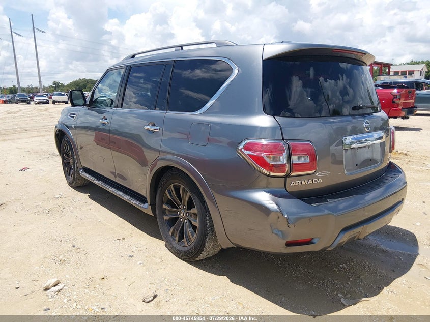 Vin: jn8ay2ne1k9755657, lot: 46244558, nissan armada platinum 20193