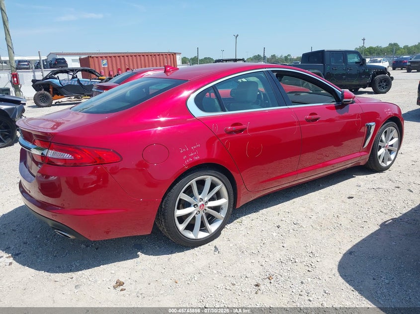 Vin: sajwj0ff0f8u76151, lot: 46244560, jaguar xf 3.0 portfolio/3.0 sport 20154