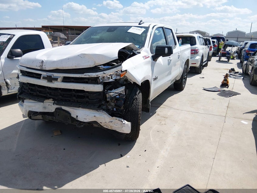 Vin: 2gcudeed7r1130230, lot: 46244565, chevrolet silverado 1500 4wd  short bed rst 20242