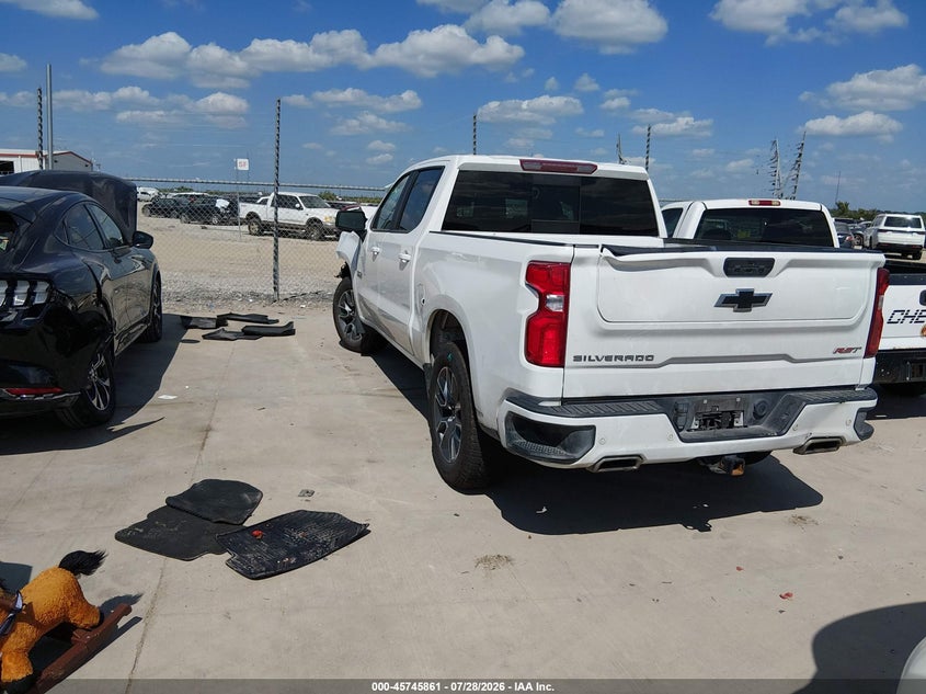 Vin: 2gcudeed7r1130230, lot: 46244565, chevrolet silverado 1500 4wd  short bed rst 20243