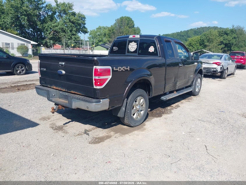 Vin: 1ftfx1et2dfb12218, lot: 46244572, ford f-150 lariat 20134