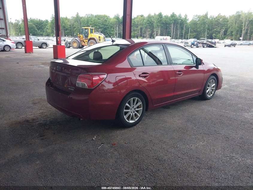 Vin: jf1gjac69eh013488, lot: 46244587, subaru impreza 2.0i premium 20144