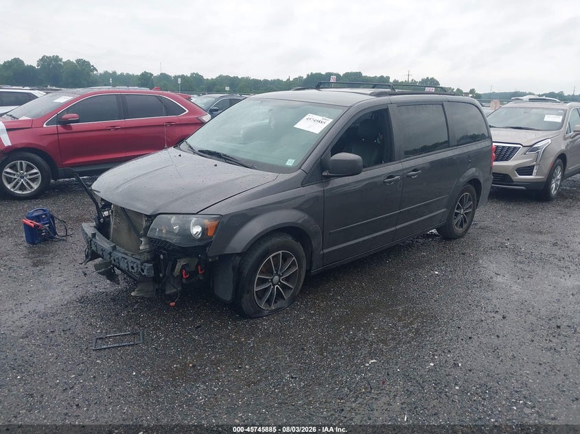 Vin: 2c4rdgeg4hr806922, lot: 46244589, dodge grand caravan gt 20172