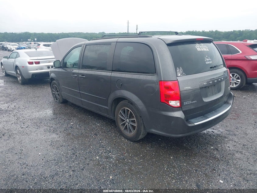 Vin: 2c4rdgeg4hr806922, lot: 46244589, dodge grand caravan gt 20173