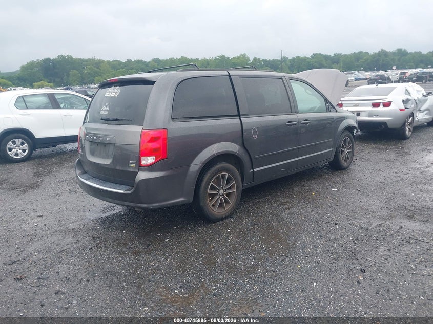Vin: 2c4rdgeg4hr806922, lot: 46244589, dodge grand caravan gt 20174