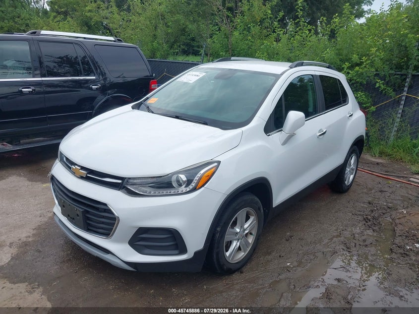 Vin: kl7cjlsb9hb255138, lot: 46244590, chevrolet trax lt 20172