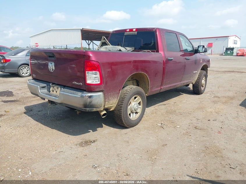 Vin: 3c6ur5cl8ng387403, lot: 46244595, ram 2500 tradesman  4x4 6'4 box 20224