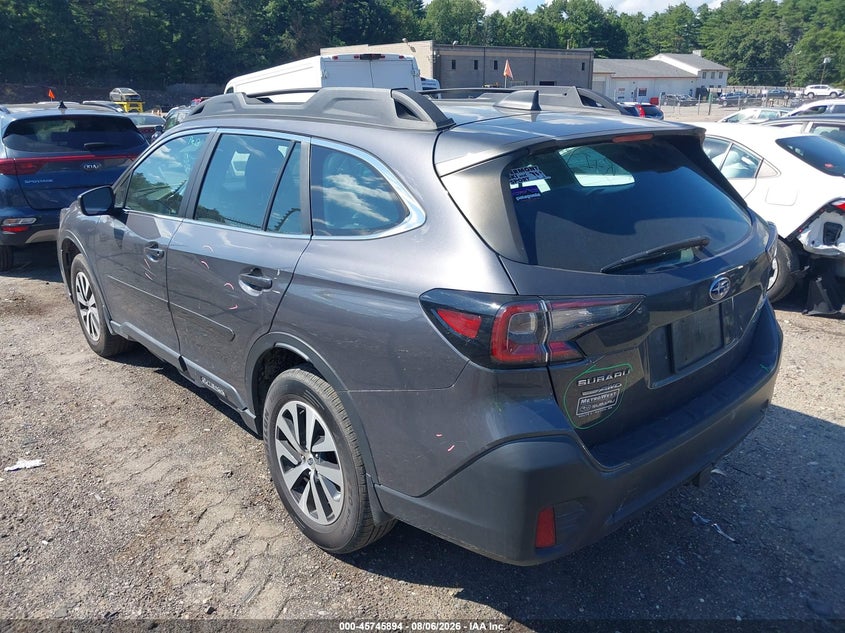Vin: 4s4btaac4n3210150, lot: 46244598, subaru outback 20223