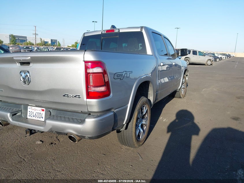 Vin: 1c6srfjtxnn131500, lot: 46244599, ram 1500 laramie  4x4 5'7 box 20224