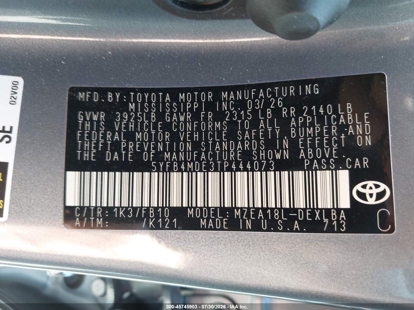 TOYOTA COROLLA - zdjęcie 9