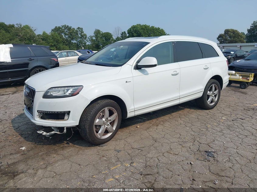 Vin: wa1lgafe2fd007142, lot: 46244620, audi q7 3.0t premium 20152