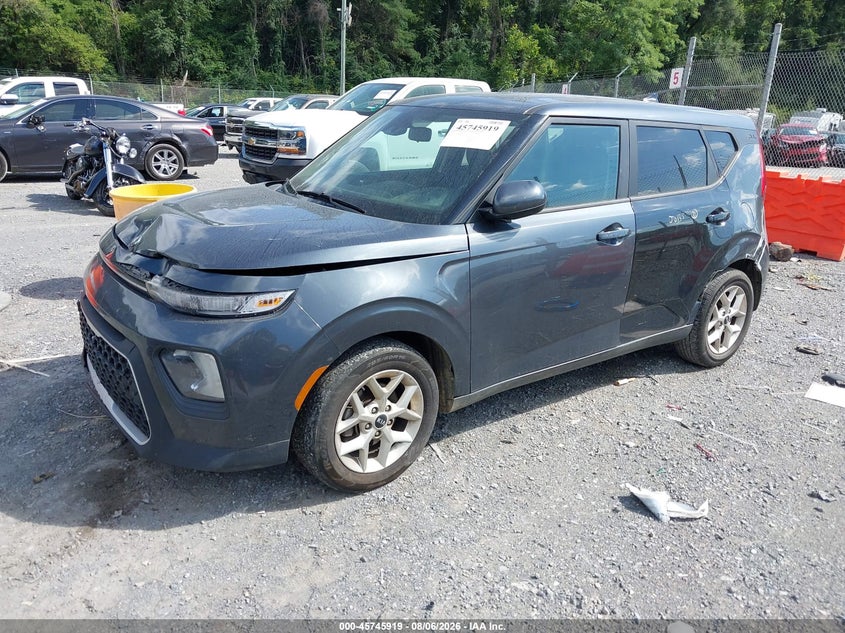 Vin: kndj23au8m7780571, lot: 46244623, kia soul s 20212