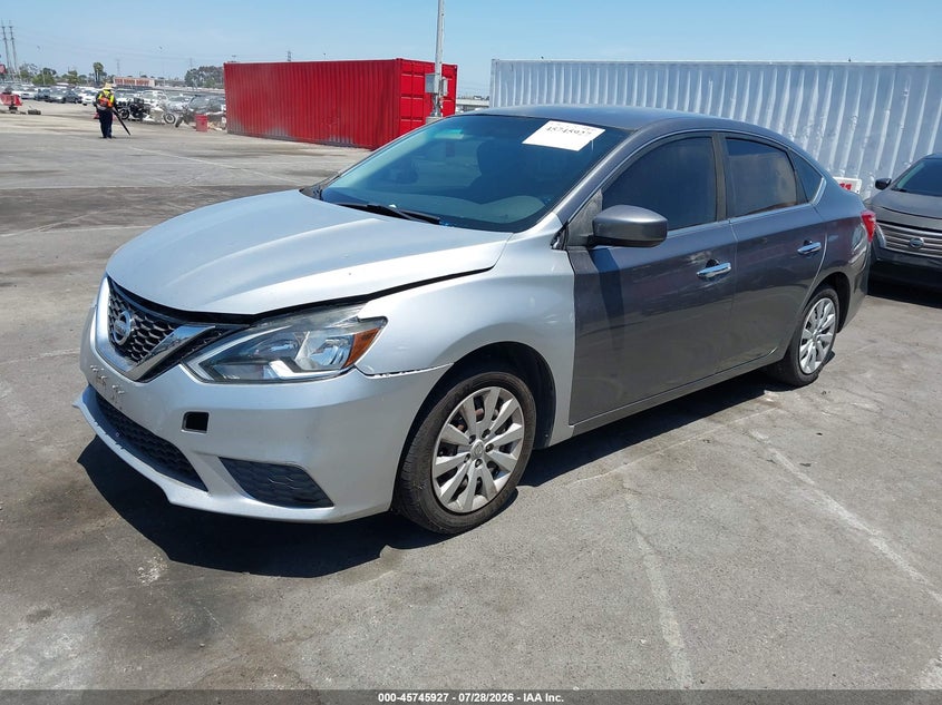 2017 NISSAN SENTRA auction photo 2