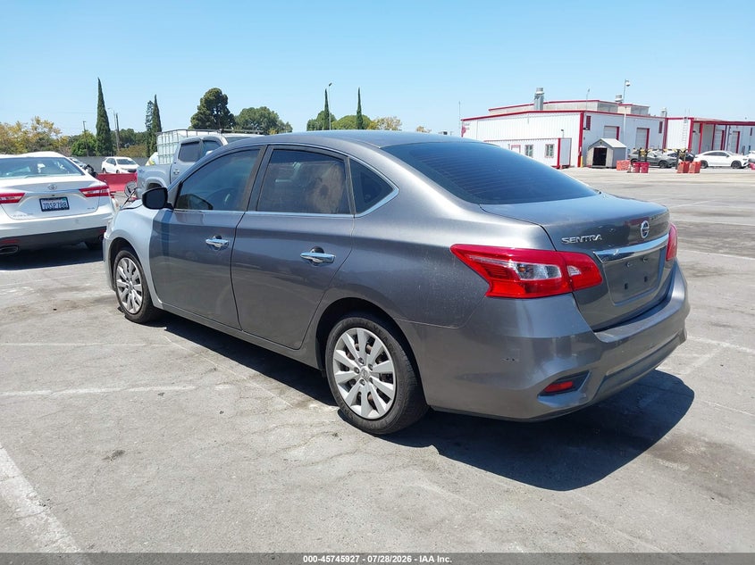 2017 NISSAN SENTRA auction photo 3