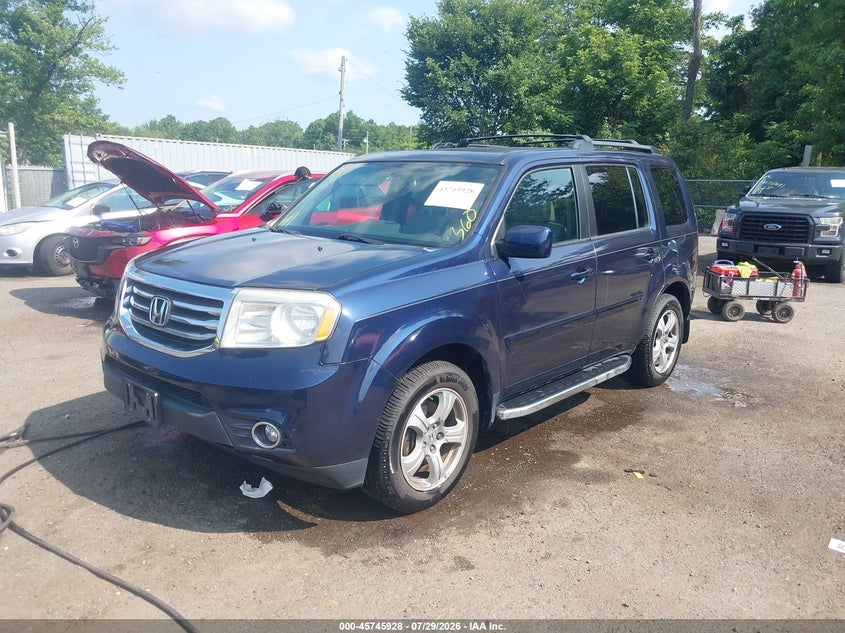 Vin: 5fnyf4h75eb043784, lot: 46244632, honda pilot ex-l 20142