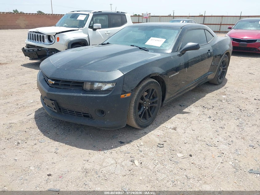 Vin: 2g1fd1e35f9107575, lot: 46244641, chevrolet camaro 1lt 20152