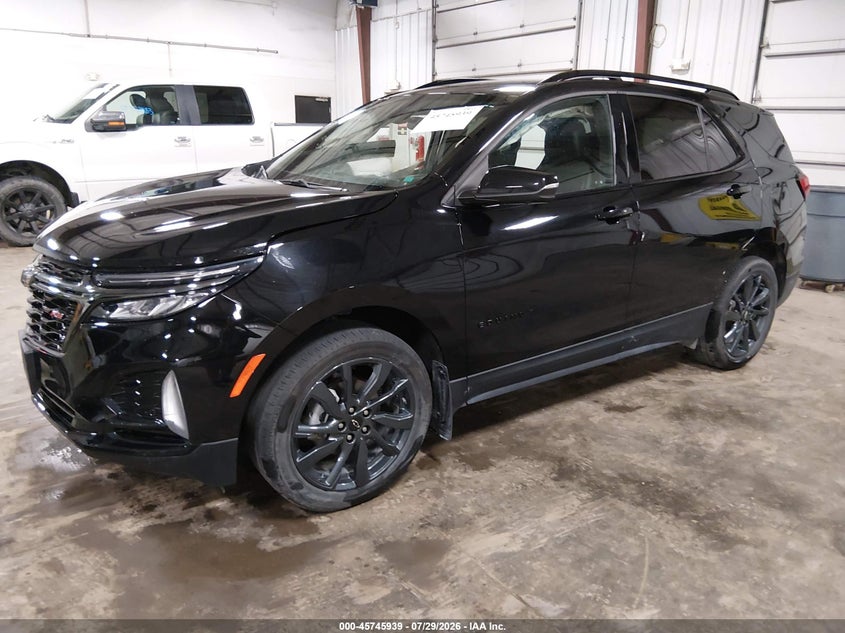 Vin: 3gnaxweg7pl205506, lot: 46244643, chevrolet equinox awd rs 20232