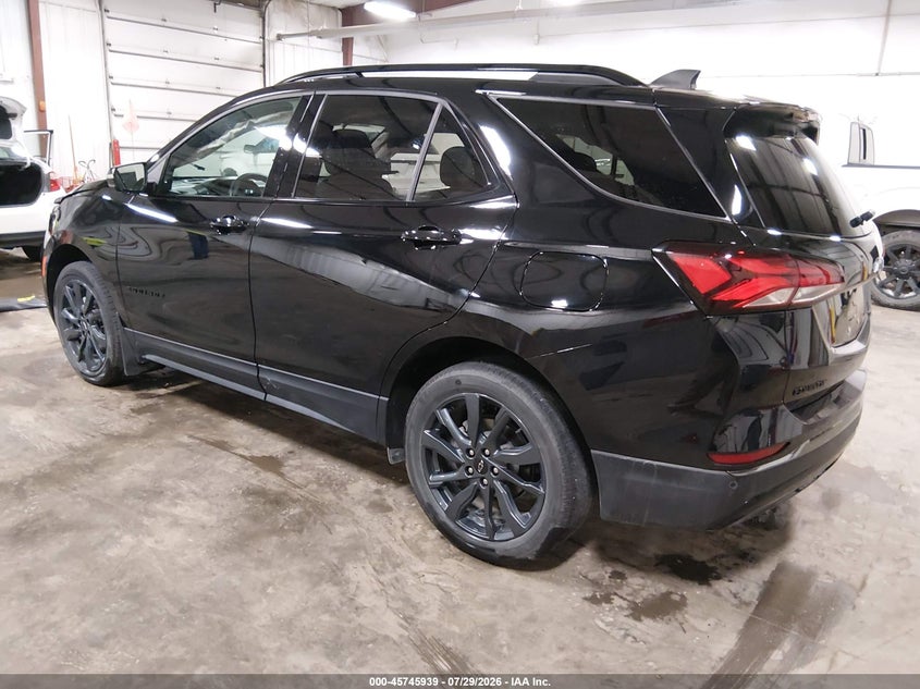 Vin: 3gnaxweg7pl205506, lot: 46244643, chevrolet equinox awd rs 20233