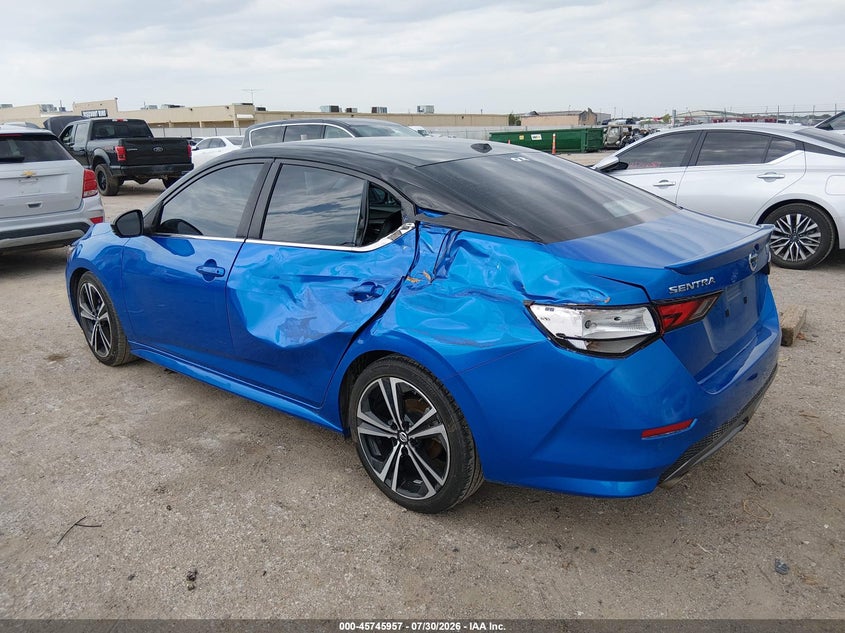 Vin: 3n1ab8dv3py299862, lot: 46244660, nissan sentra sr xtronic cvt 20233