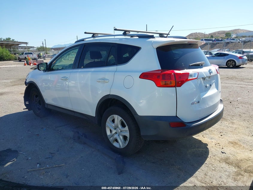 Vin: jtmzfrevxej018764, lot: 46244670, toyota rav4 le 20143