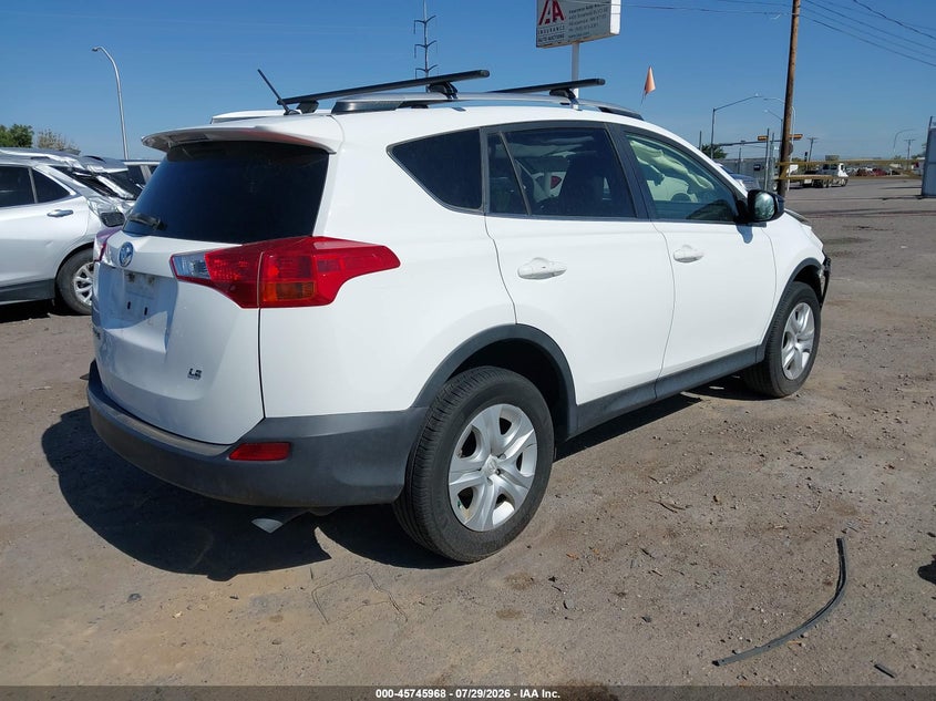 Vin: jtmzfrevxej018764, lot: 46244670, toyota rav4 le 20144