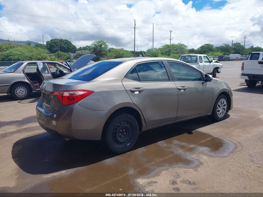 Vin: 5yfburhe2hp682463, lot: 46244678, toyota corolla le 20174