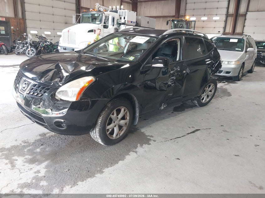 2009 Nissan Rogue Sl, Удар сзади, IAAI, VIN JN8AS58V79W437830 — фото 2